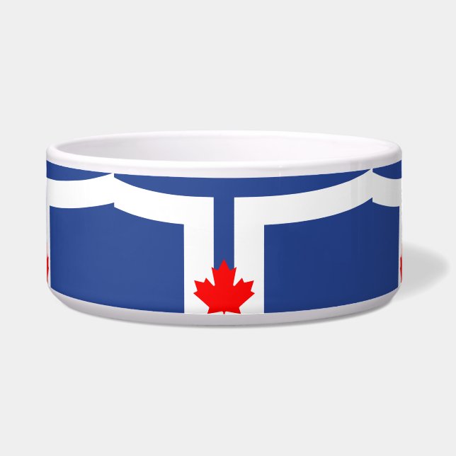 Comedero Toronto Flag Pet Bowl (Frente)
