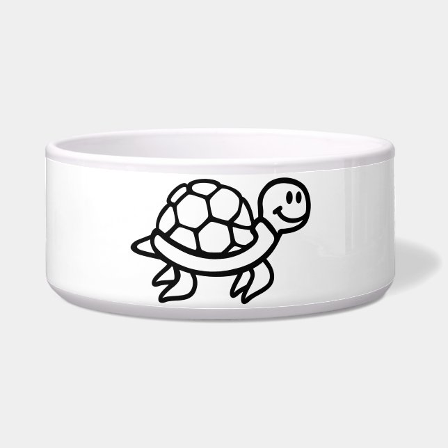 Comedero Tortuga cómica del océano (Frente)