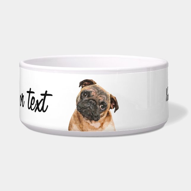 Comedero Totes Adore, Young Pug Dog (Frente)