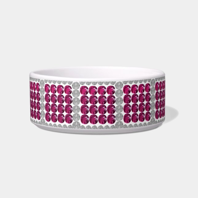 Comedero Tourmaline rosa de diamante (Frente)