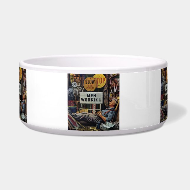 Comedero Trabajo de los hombres (Frente)