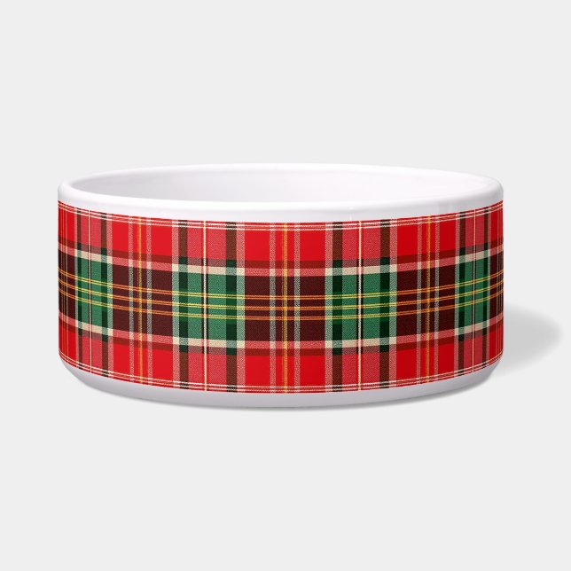 Comedero Traditional Christmas Plaid (Frente)