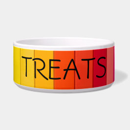 Comedero TREAT Striped Pet Bowl