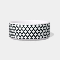 Trébol blanco y negro, Entramado, Quatrefoil