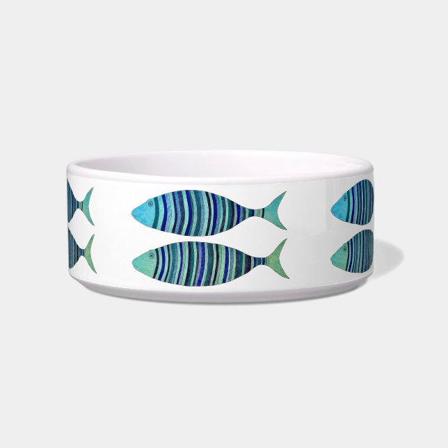 Comedero Tres peces rayados (Frente)