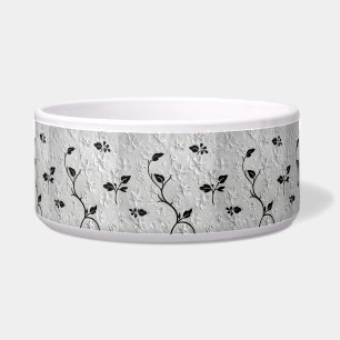 Comedero Trinket Black & White Abstract Florals