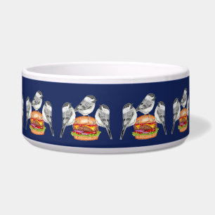 Comedero Trío de pájaros Cheeseburger