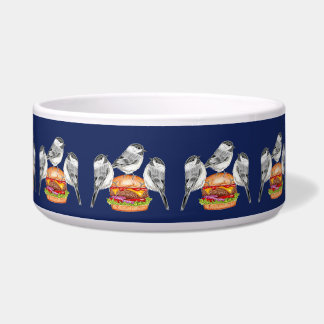 Comedero Trío de pájaros Cheeseburger