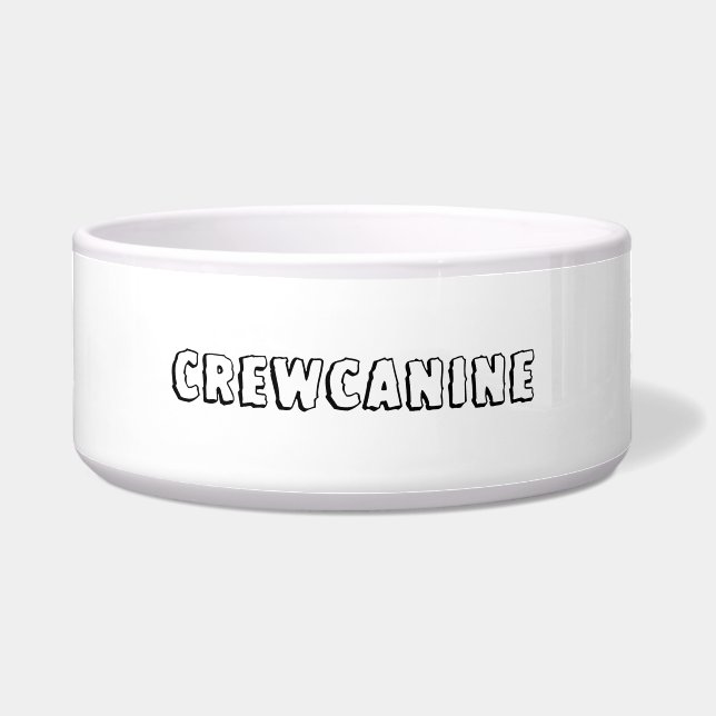 Comedero Tripulación de perro CANINE (Frente)