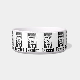 Comedero Trump Tazón de mascota fascista
