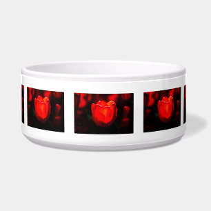 Comedero Tulipán Rojo Flor - Fuego