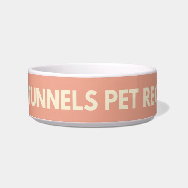 Comedero Two Tunnels Dog Bowl  (Frente)