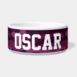 Comedero Tyrian Purple Monocolor Camo