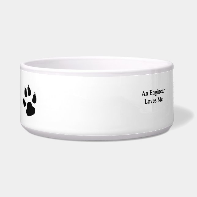 Comedero Un ingeniero me ama (Frente)