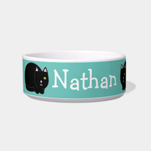 Comedero Un Personalizable de Kitty Negro Oído