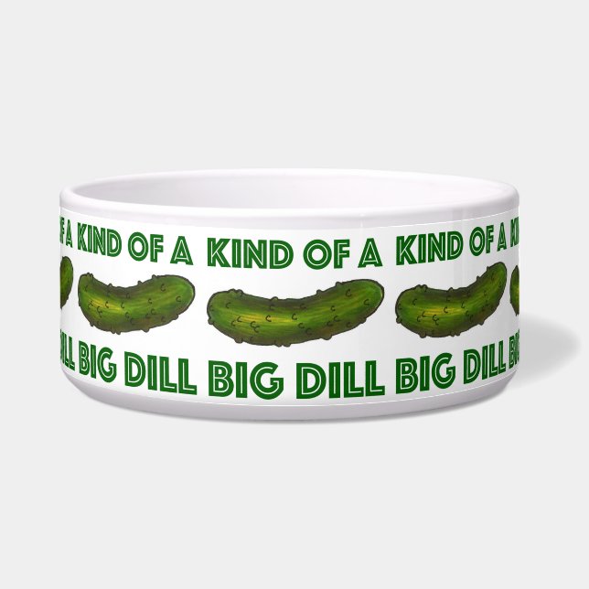 Comedero Una especie de "Big Dill" (acuerdo) Green Pickle P (Frente)