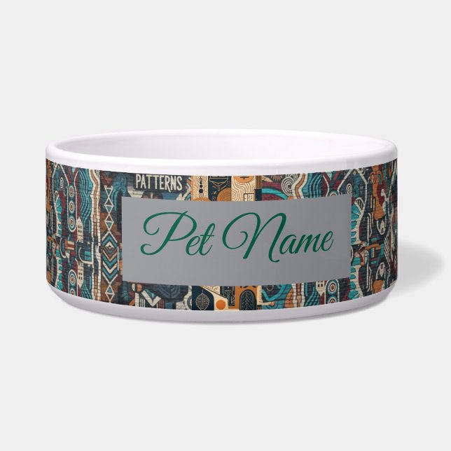 Comedero Urban Soul Patterns Pet (Frente)