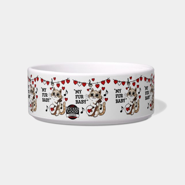 Comedero Valenine's Ceramic Pet Bowl (Frente)