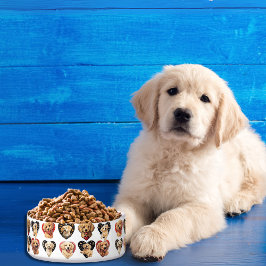 Comedero Valentine Golden Retriever Dog bowl