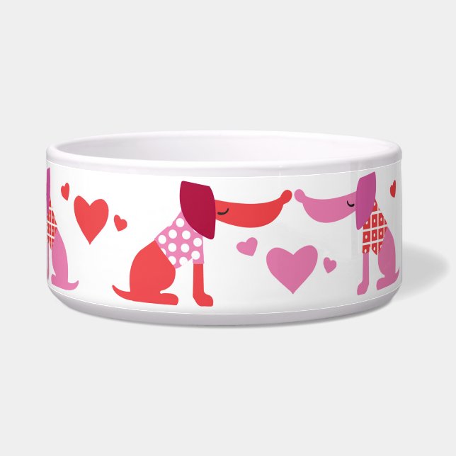 Comedero Valentines Dog Bowl  (Derecha)