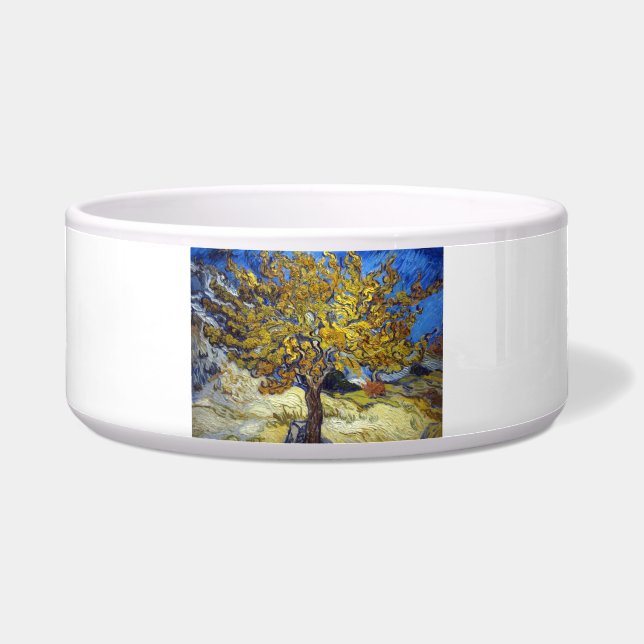 Comedero Van Gogh Mulberry Tree Masterpiece Art (Frente)