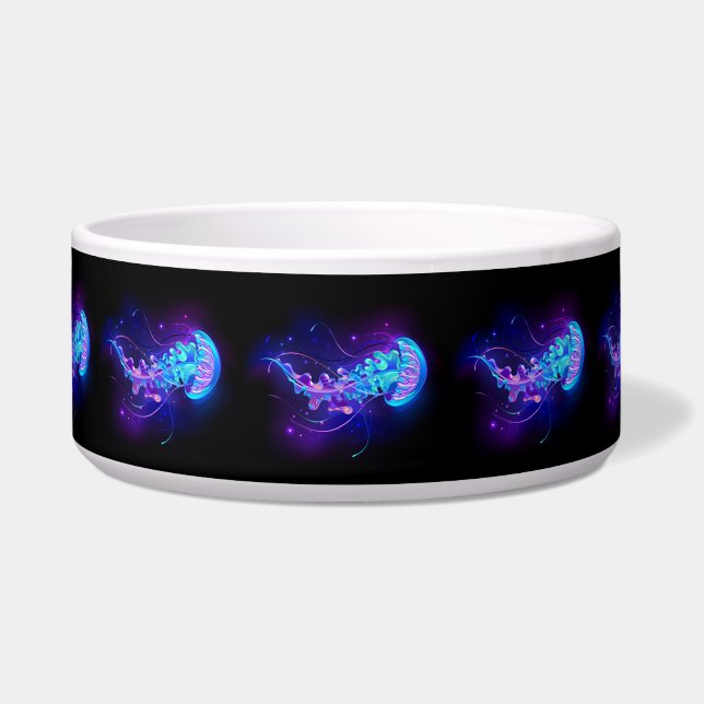 Comedero Vibrante color Glustre medusas (Frente)