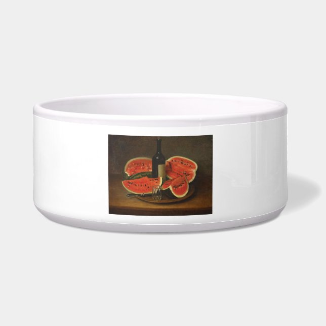 Comedero Vida muerta con sandías (por Constantin Stahi) (Frente)