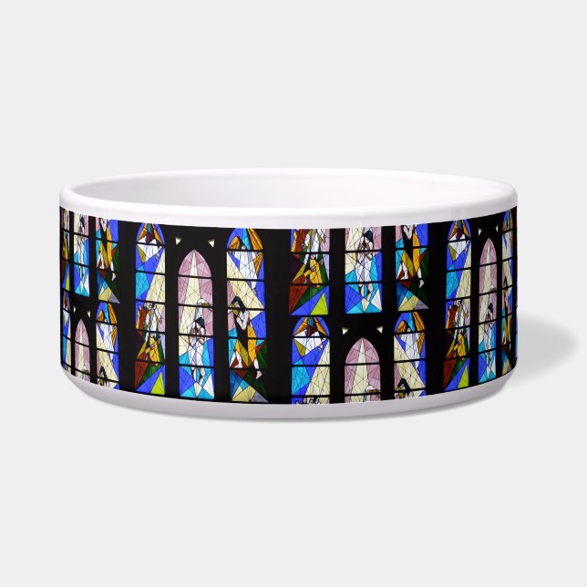 Comedero Vidrio manchado (Frente)