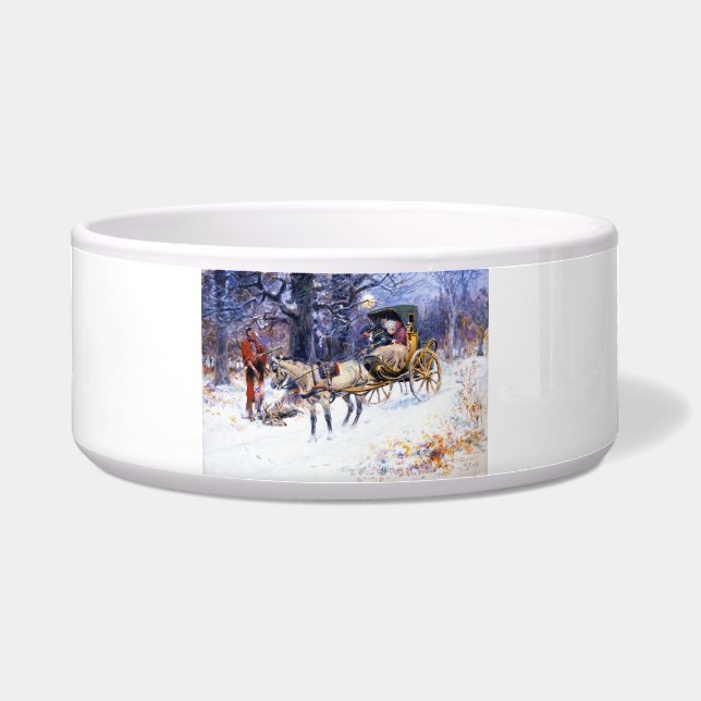 Comedero Viejos Navidades de Nueva Inglaterra (por Charles  (Frente)