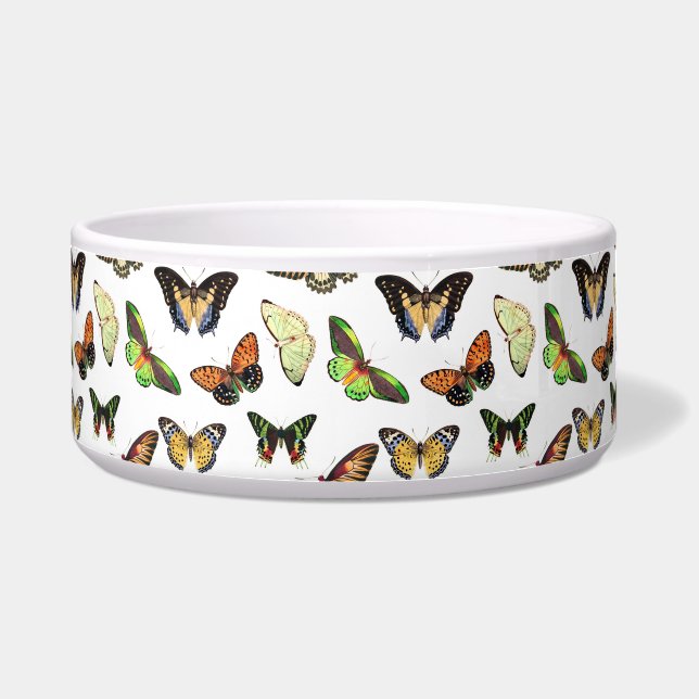 Comedero Vintage Butterflies (Frente)