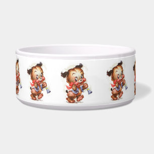 Comedero Vintage pimienta con cuerno
