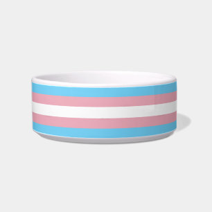 Comedero Visibilidad de la bandera del orgullo transgénero