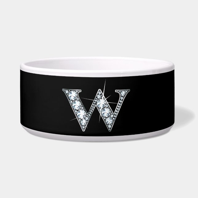 Comedero W "Diamond Bling" Pet Bowl (Frente)