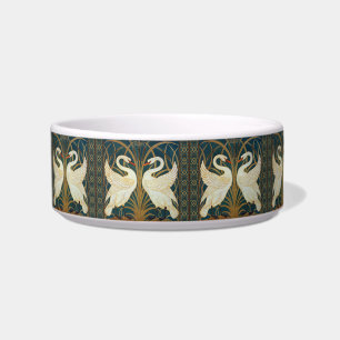 Comedero Walter Crane Swan, Rush E Iris Art Nouveau