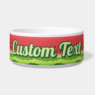 Comedero Watermelon Background Bowl