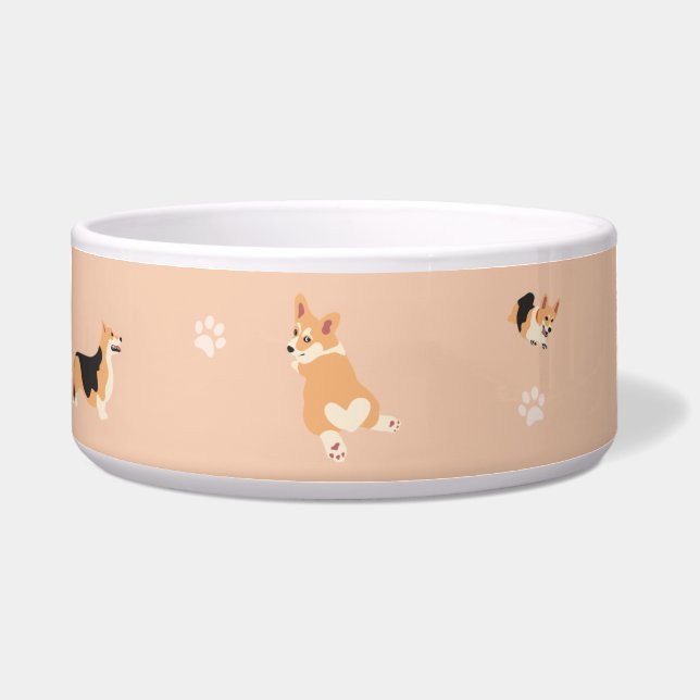 COMEDERO WELSH CORGI DOG BOWL (Frente)
