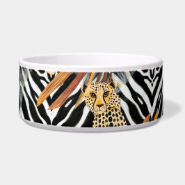 Comedero Wild Cheetah Pet Bowl