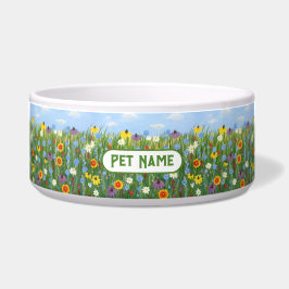 Comedero Wildflowers Pet Bowl