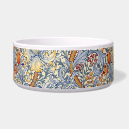 Comedero William Morris Gold Lily Victorian Botanical