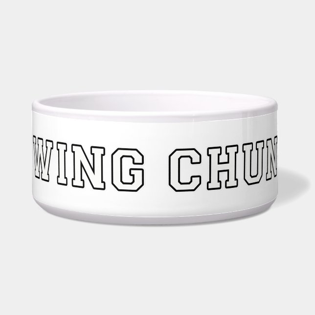 Comedero Wing Chun (Frente)