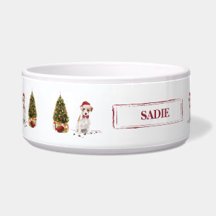 Comedero Wire Haired Jack Russell Funny Navidades Dog