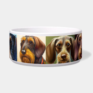 Comedero Wirehair Dachshund