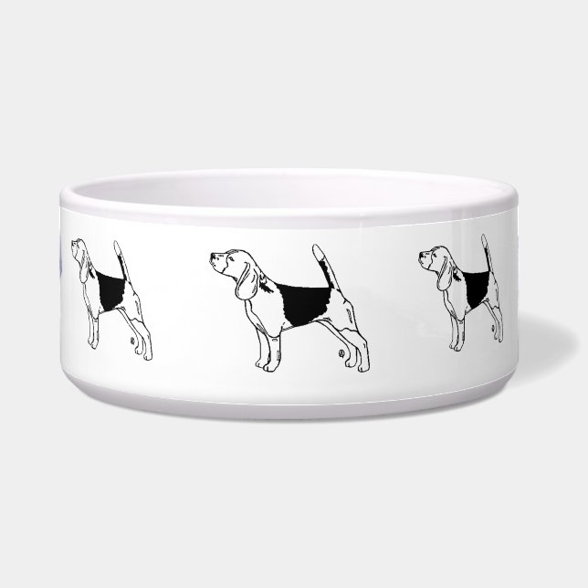 Comedero Woof Beagles (Frente)