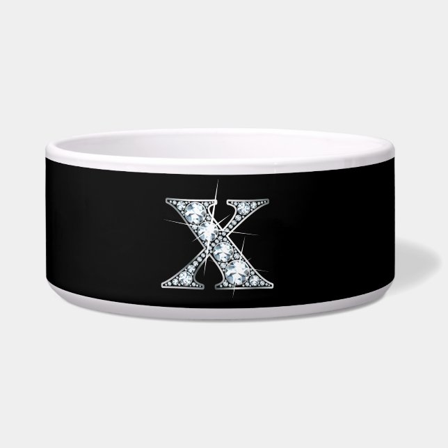 Comedero X "Diamond Bling" Pet Bowl (Frente)