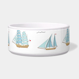 Comedero Yates de verano con velero