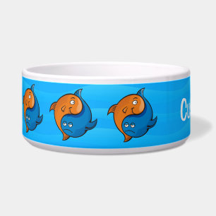 Comedero Yin Yang Fish Personalizado Bowl
