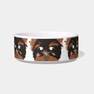 Comedero Yorkie en tazón de mascota