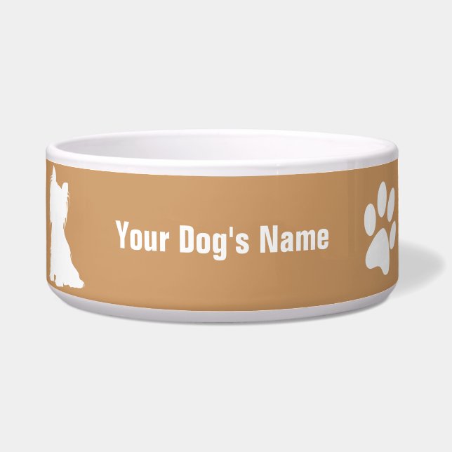 Comedero Yorkshire Terrier ヨ・ャ・テ リ ア (Frente)