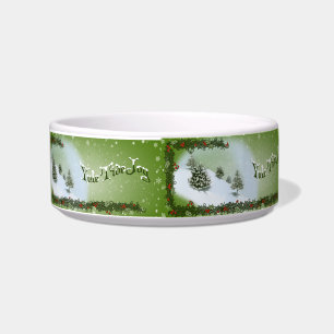Comedero Yuletide Joy - tazón Mascota