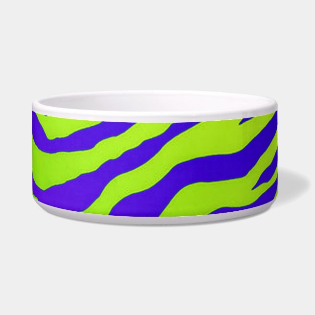 Comedero Zebra verde (Frente)
